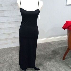 Charles Henry little black dress with spaghetti straps. Size small NWT